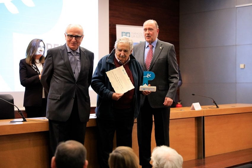 Pepe Mújica, Expresidente de Uruguay, recibe el Premio Derechos Humanos 2019