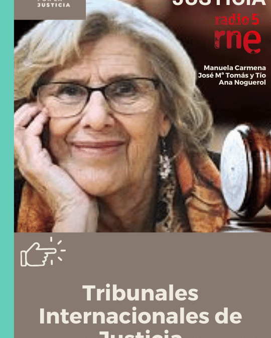 Máster en Justicia: «Tribunales internacionales de justicia»