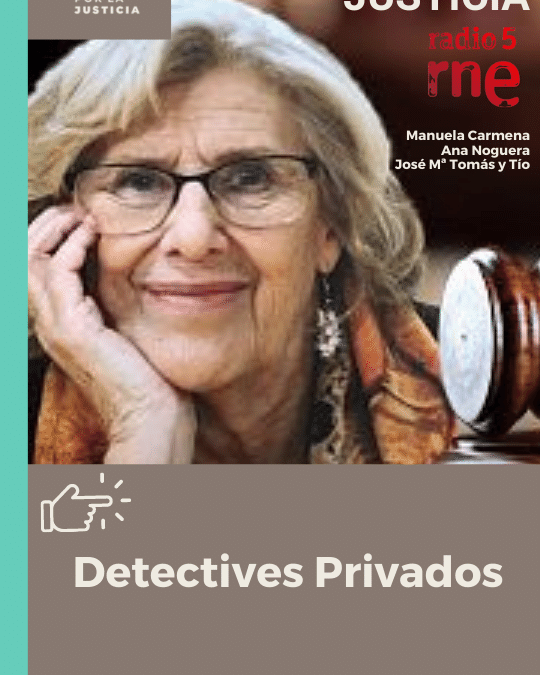 Máster en Justicia: «Detectives privados»