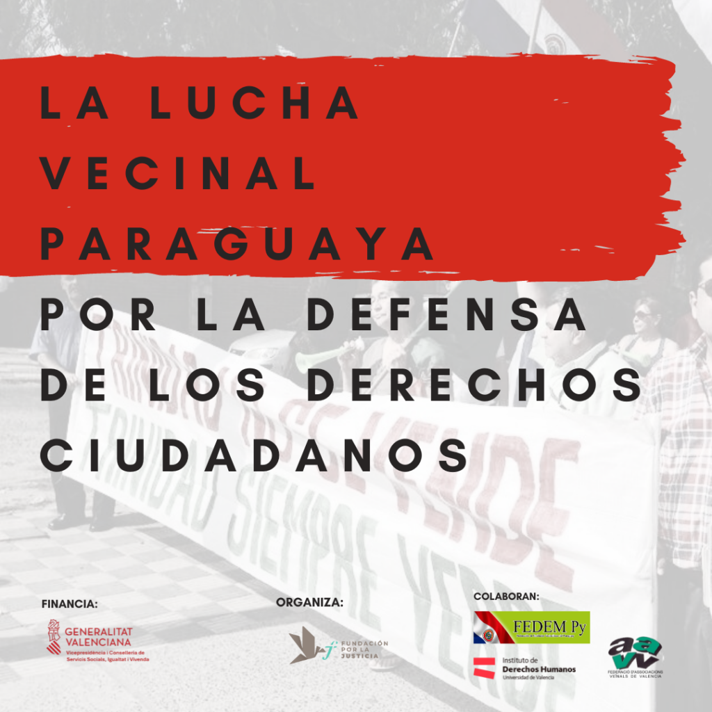 Lucha vecinal Paraguaya por la defensa de los derechos ciudadanos