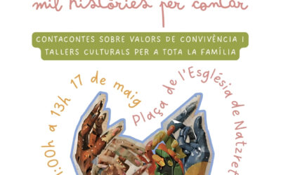 Apunta’t al taller de Interculturalitat “Mil historias por contar” en Natzaret